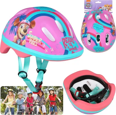 Obrázek produktu pro Paw Patrol Skye Liberty Růžová dětská cyklistická přilba, dívčí, nastavitelná 44-48 cm