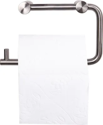 Produktbild von Toilettenpapierhalter Rollenhalter Klopapierrollenhalter aus massivem Edelstahl