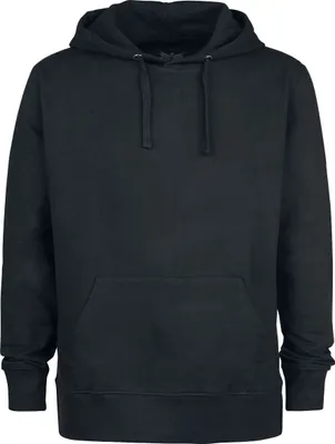 Produktbild von Black Premium by EMP Herren schwarzer Basic Hoodie L