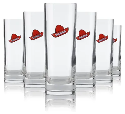 Produktbild von 6x Sierra Tequila Glas 0,2l Longdrinkglas Highball Gläser Set Cocktail Aperitif