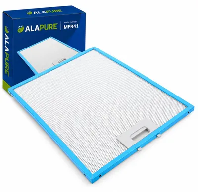 Immagine prodotto di Filtro metallico Alapure, compatibile con Ikea 480122102174, dimensioni 380x283