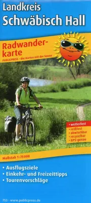 Obrázek produktu pro Cyklomapa okresu Schwäbisch Hall 1 : 75 000