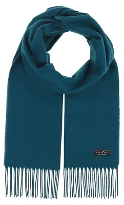Produktbild von FRAAS Schal Cashmink® Scarf with Fringes Dark Petrol