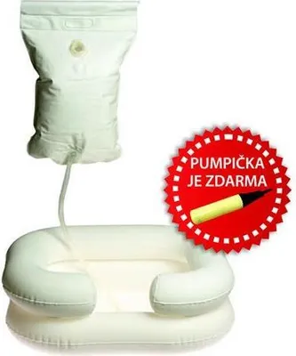 Produktbild von At51033 Nafukovací Umyvadlo Na Vlasy S Přenosnou Sprchou