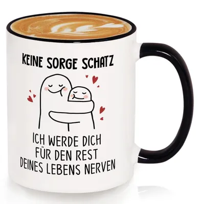 Image de Tasse en céramique avec inscription, 11oz, idéale pour les couples, cadeau pour un anniversaire