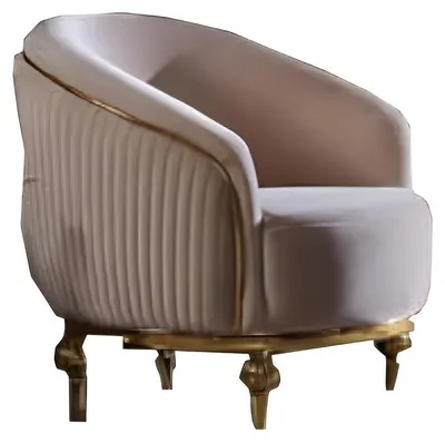 Image de Fauteuil Chaise de bureau Chaise de salon Fauteuil de bureau Bureau Beige Meubles