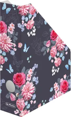 Produktbild von 5x Herlitz Stehsammler / Stehordner / DIN A4 / "LadyLike Flowers"