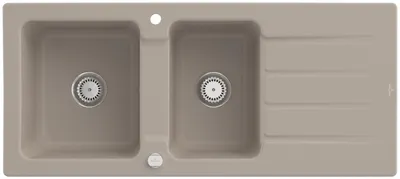 Produktbild von Villeroy & Boch Keramikspüle 338002AM, Architectura 80 Einbauspüle - inkl.