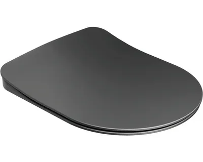 Produktbild von Ravak Chrome - WC-Sitz, Softclose, schwarz matt X01795