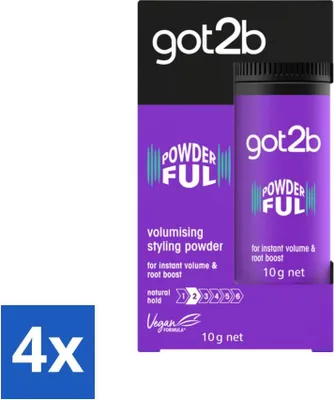 Produktbild von Got2B - Stylingpuder - Powderful - 10 g - Vorteilspack - 4 Stücke