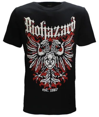 Produktbild von T-Shirt mit Biohazard-Wappen - S