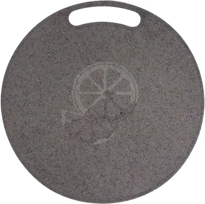 Image de Planche à découper en plastique, ronde, diamètre 31 cm, avec poignées, pour fruits et légumes
