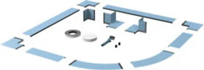 Produktbild von Bette B57-0373 ZUB Duschwanne Duschfläche