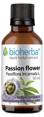 Obrázok produktu pre Mučenka (Passiflora incarnata) kvapky – tinktúra – 50 ml – Bioherba