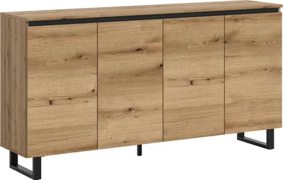 Produktbild von Sideboard >Tomasa< in Evoke Oak - 160x84x36cm (BxHxT)