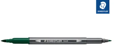 Produktbild von Staedtler Doppelfaserm.wasserverm. erdgrün