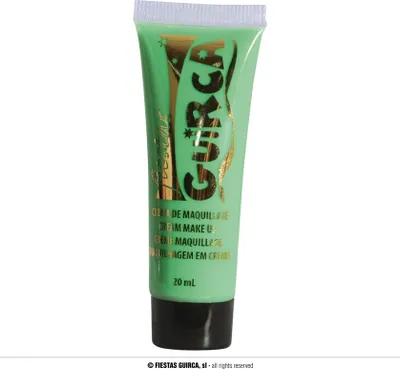 Immagine prodotto di Trucco verde in tubetto - Halloween - 20 ml