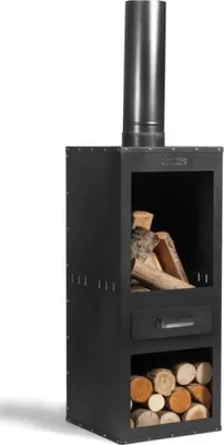 Produktbild von CookKing 111485 Gartenofen Terrassenofen Kamin Feuerstelle „ROSA“