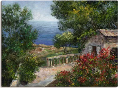 Produktbild von ARTland Leinwandbild Toskana I Größe: 40x30 cm