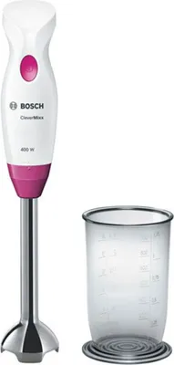 Produktbild von BOSCH MSM2410PW Stabmixer CleverMixx Fun weiß/rot