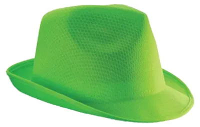 Produktbild von L-Merch - "Promo Maffia" Trilby-Hut LT3367 (Einheitsgröße) (Limone)