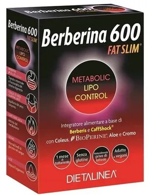Obrázok produktu pre DIETALINEA BERBERÍN 600, 60 tabliet
