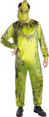Produktbild von The Grinch - Kostüm für Herren/Damen Uni Set SM3526 (M) (Gelb)