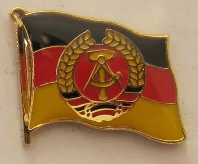 Produktbild von Pin Anstecker Flagge Fahne DDR Nationalflagge Flaggenpin Button Badge Flaggen Clip Anstecknadel