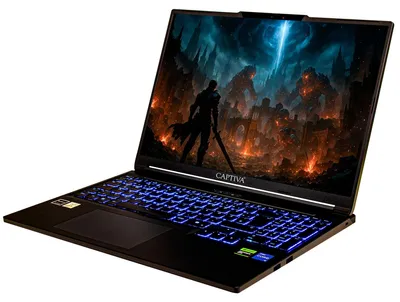 Produktbild von CAPTIVA Highend Gaming I95-052GE, Intel® Core™ i7, 1,6 GHz, 40,6 cm (16"), 2560 x 1600 Pixel, 32 GB, Windows 11 Home