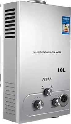 Produktbild von LPG-Wasserheizer, Sofortige Warmwasserversorgung, Langlebiges Edelstahl-Design, 8L