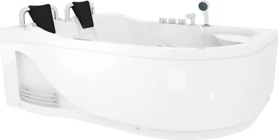 Produktbild von Whirlpool Topausstattung Pool Badewanne Eckwanne Wanne W23H-R 120x182cm