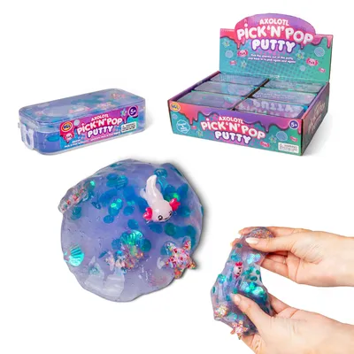 Obrázek produktu pro Hračky Pick N Pop s axolotly – pro zábavu