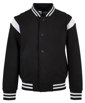 Produktbild von Urban Classics - Varsity-Jacke (US-College-Stil) für Jungen TN250 (116) (Schwarz/Weiß)