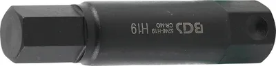 Produktbild von BGS 5246-H19 Innensechskant-Bit, 100 mm lang, 19 mm, 22 mm 6-kant