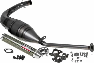 Produktbild von Giannelli Auspuff mit ABE Straßenzulassung kompatibel mit Aprilia RS 125