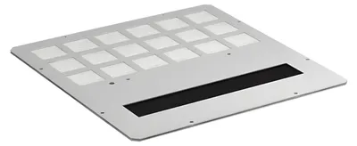 Produktbild von EFB Elektronik PRO-MOD06A.TS, Untere Platte, Stahl, Schwarz