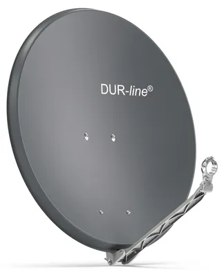 Produktbild von Dur-Line SAT Antenne Voll Aluminium Select 75/80 in Anthrazit HD Receiver PVR Re