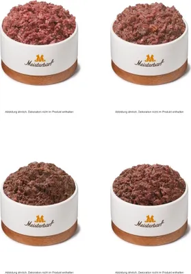 Produktbild von Fertigbarf CAT Menü gewolft, 40 x 250 g SPARPAKET Barf Komplettmenü für Katzen