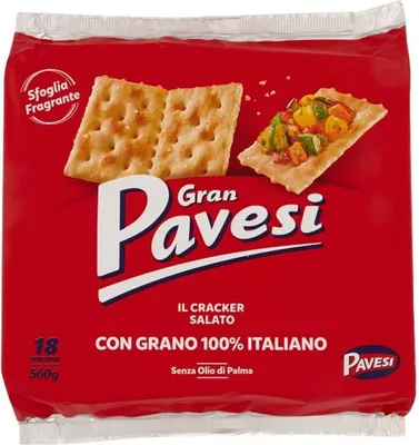 Obrázek produktu pro Gran Pavesi Cracker 560 g italské slané krekry