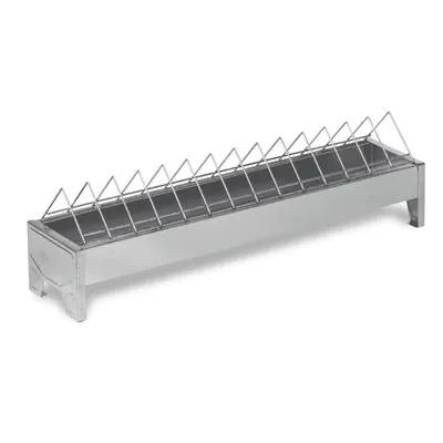 Obrázok produktu pre Agrarzone Kŕmidlo pre kurčatá z kovu 50 cm úzka vzdialenosť
