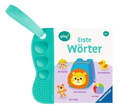 Image de Ravensburger Play+ flip&pop: Erste Wörter (Mein allererstes Beißbuch), Baby-Buch ab 6 Monate