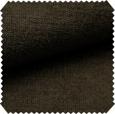 Produktbild von novely® RICKERT - Samtweicher Velours Polsterstoff mit feiner Textur - Robuster Möbelstoff - Pflegeleichte Meterware 1lfm - Farbe: 05 Schwarzbraun
