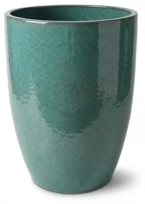 Obrázok produktu pre Kvetináč keramický Provencelia MAZARIN Nefritovo zelená, Ø37 cm x H49 cm, mrazuvzdorný