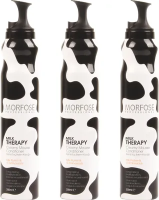 Produktbild von Milk Therapy Hair Creamy Mousse Conditioner 3x200 ml