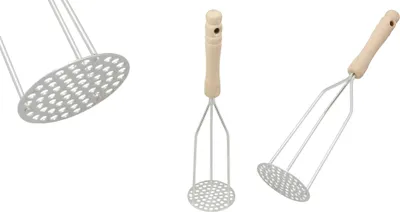 Immagine prodotto di Schiacciapatate Schiacciaverdure 31,5 Cm In Acciaio Inox