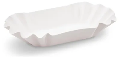 Produktbild von 250x Pappschalen aus Frischfaser 17,5 x 10,5 x 3 cm fettdicht
