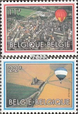 Produktbild von Briefmarken Belgien 1983 Mi 2146-2147 (kompl.Ausg.) postfrisch 200 J. Luftfahrt