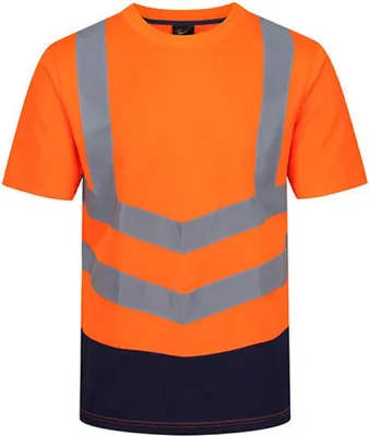 Produktbild von Regatta High Visibility Pro Hi-Vis Short Sleeve T-Shirt