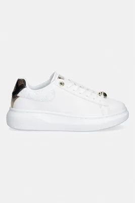 Produktbild von Guess Sneaker, Damenmodell, Artikelnummer: GUESS FLTFRE LEA12, Farbe: Fireup White