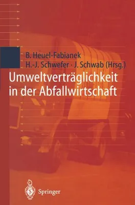 Obrázok produktu pre Umweltverträglichkeit in der Abfallwirtschaft